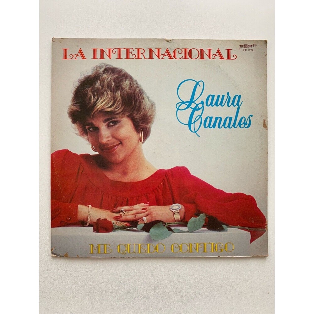 Laura Canales La Internacional Me Quedo Contigo LP Freddie Records FR-1278 VG+